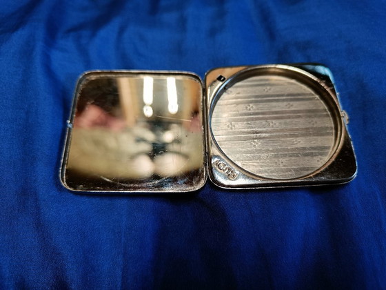 RUDY specchietto compatto vintage, color argento, Oggetti decorativi, Metallo, Argentato (foto 5 di 8)