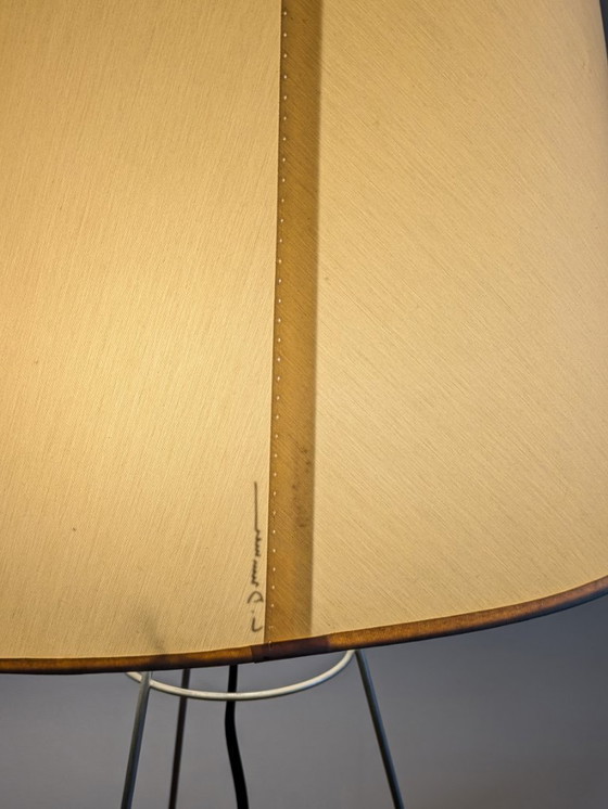 Image 1 of Louis Drimmer tripod wire lamp, France 1980