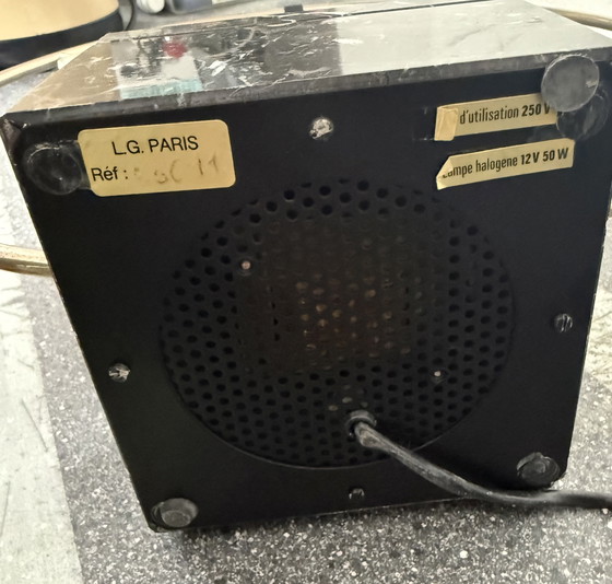 Image 1 of Saturn Table Lamp by Lucien Gau Space Age