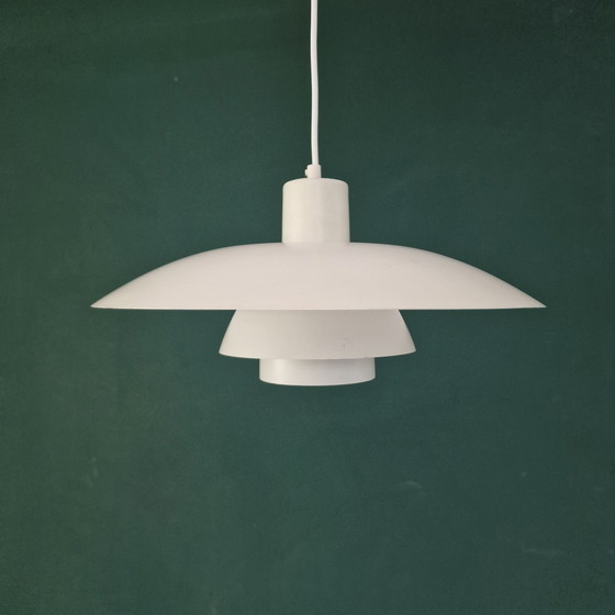 Image 1 of Vintage Louis Poulsen PH 3/4 Pendant Lamp - White - Ø 40 cm - Design Poul Henningsen - Denmark