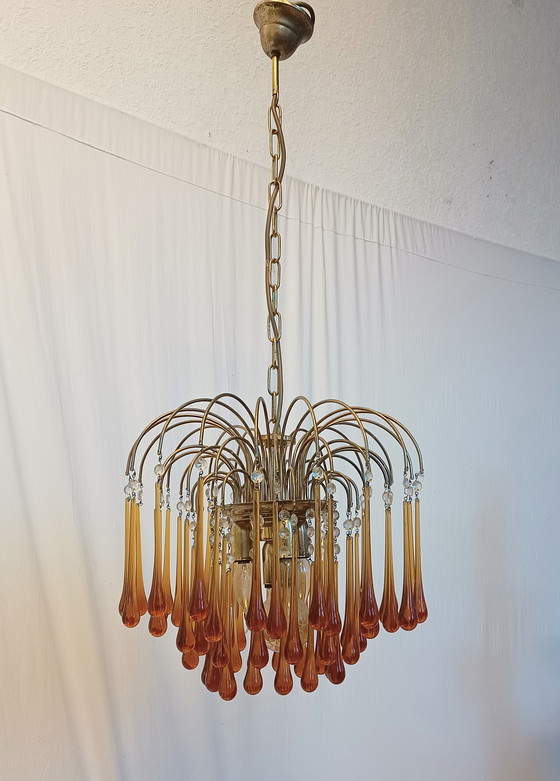 Image 1 of Lampadario a cascata Kabo Murano 71054