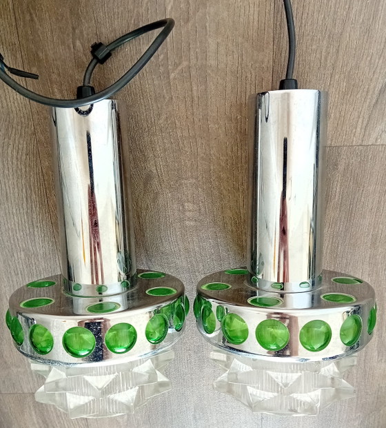 Image 1 of Lampes suspendues style spatial/rétro
