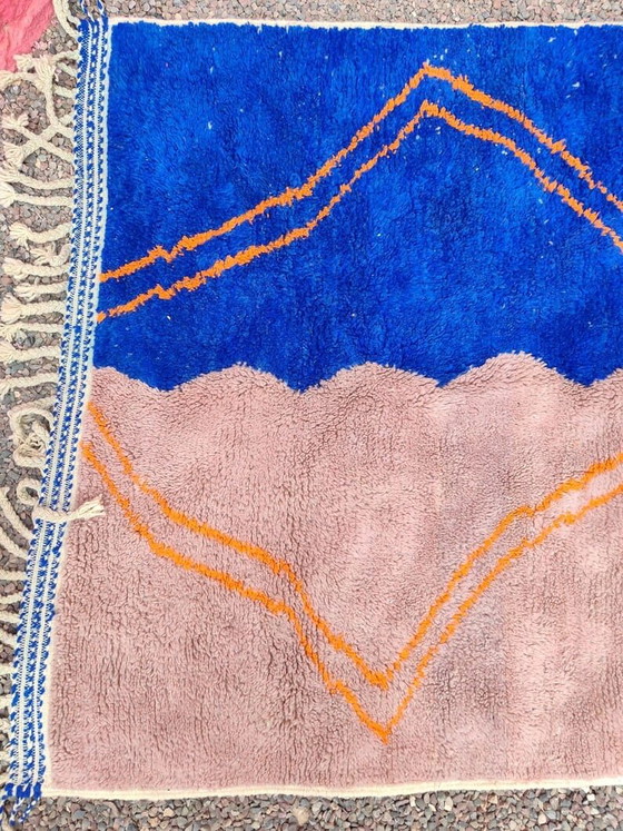 Traditioneel handgemaakt vloerkleed van puur wol, afmeting 2/3 meter – Aime Té, Vloerkleden en tapijten, Wool (photo 3 of 8)