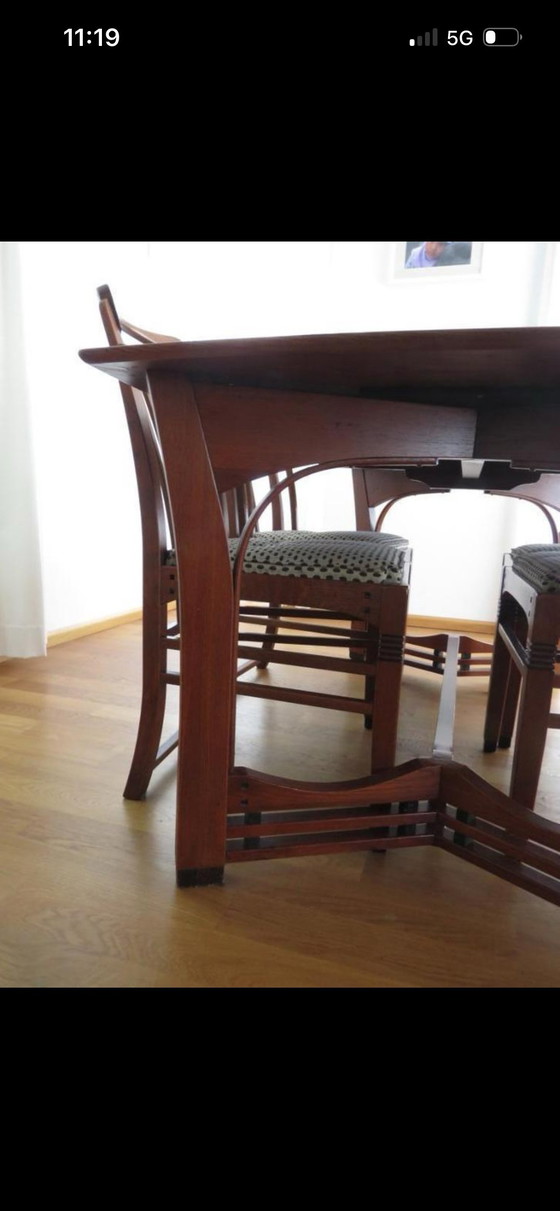 Image 1 of Schuitema Art Nouveau dining room