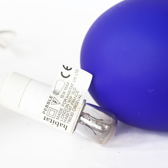 Image 1 of Pebble Glass Lamp from Habitat