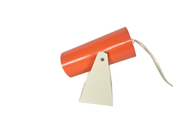 Image 1 of Brilliant Leuchten - Space Age lighting - orange - white - wall spotlight - 3rd quarter 20th century