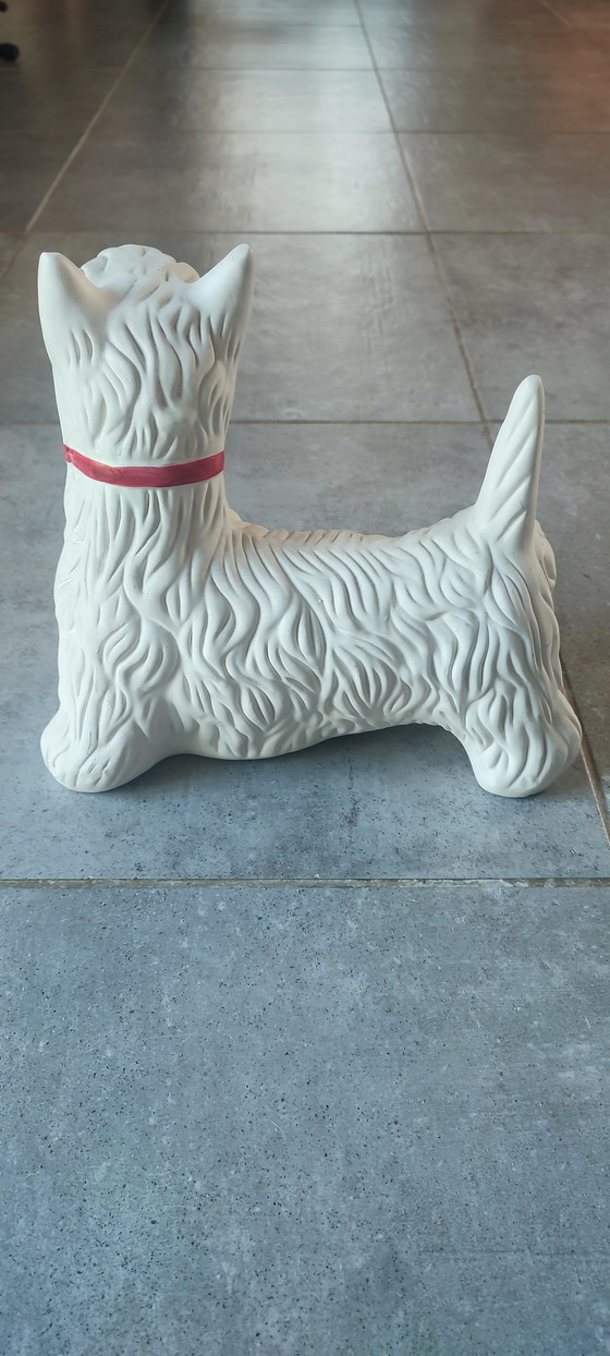 Image 1 of Ceramic zoomorphic dog statue