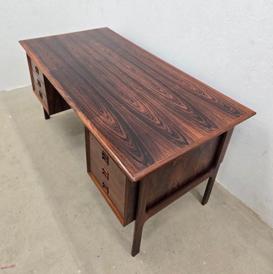 Image 1 of Rio rosewood desk by Erik Brouer for Brouer Møbelfabrik