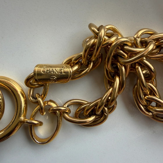 Chanel Vintage CC Choker Necklace 24k Gold-Plated – Decorative Objects (photo 6 of 8)