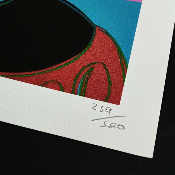 Image 1 of Litografia in edizione limitata "Topolino" di Andy Warhol, realizzata da CMOA.
