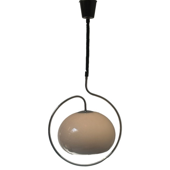 Dijkstra - Colgante de seta XL - Diseño holandés, estilo era espacial - Modelo raro - Altura ajustable (photo 7 of 12)