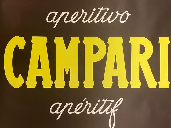 Image 1 of  Anonimo, c.a. 1959 - CAMPARI CAMPARI CAMPARI - Affiche vintage originale