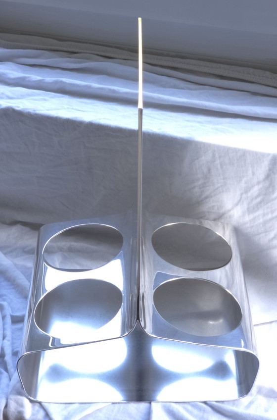 Lino Sabattini Wine Holder 4 Bottles – Wine racks, Metal (photo 6 of 14)