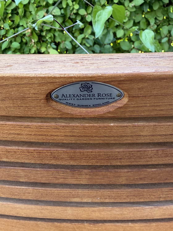 1 Silla plegable Alexander Rose de teca y acero inoxidable – Sillas de jardín, Wood, rvs (photo 8 of 8)