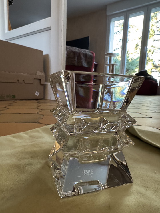 Image 1 of Baccarat Columbine Vase