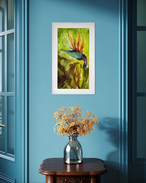 Eugene Eechaut (1928-2019) - Strelitzie - 1968. Signed