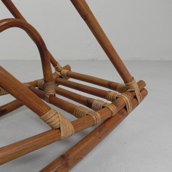 Image 1 of Cheval à bascule en bambou, 1960
