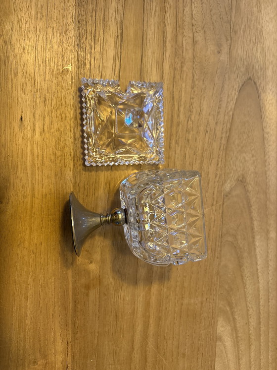 Image 1 of Crystal Sugar Bowl