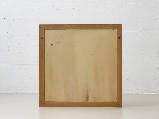 Image 1 of Elegant square wall mirror, 1950s/60s
