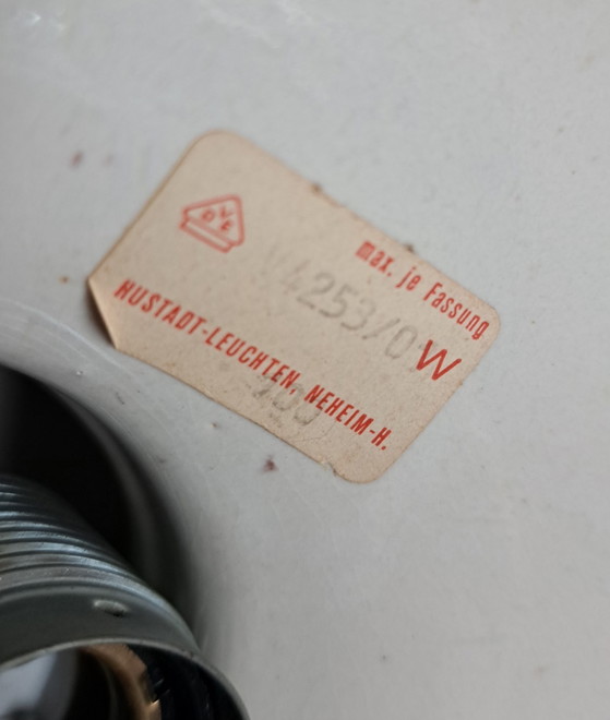 Image 1 of Vintage Fat Lava hanglamp keramiek bruin nieuwe bedrading 