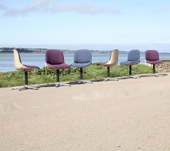 Image 1 of 6x space age Wilkhahn chairs