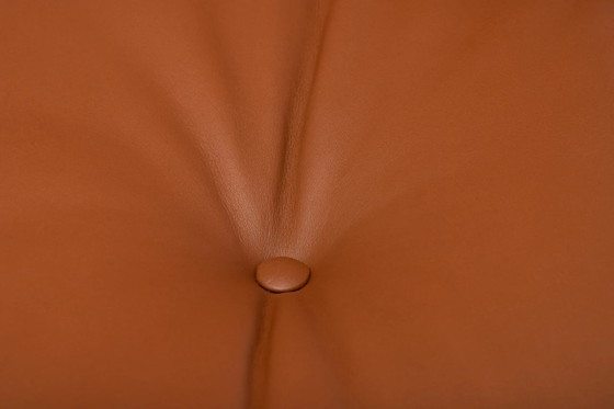 Cognac Leather & Wood Wingback Lounge Chair by Ib Kofod Larsen for Fröscher, 1970s – Kofod-Larsen, Armchairs (photo 7 of 26)