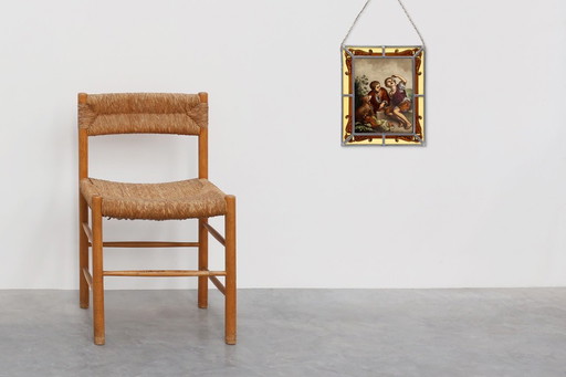 Vetrata firmata basata sull'opera di Bartolomé Esteban Murillo