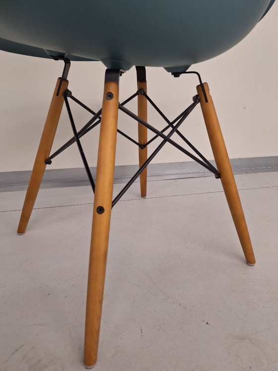 Image 1 of Set of 4 authentic Vitra Eames DSW dining chairs (2012)