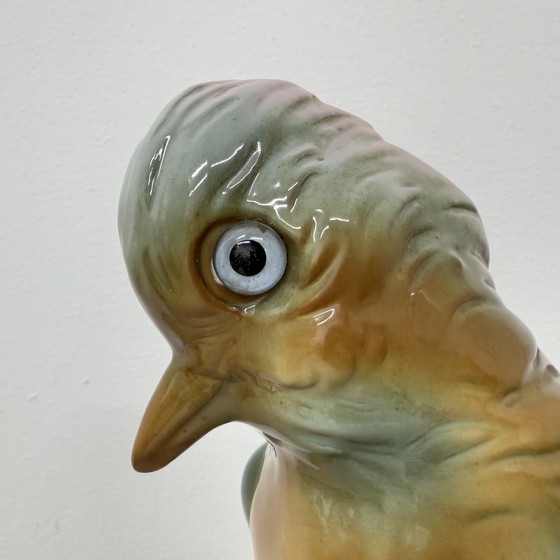 Image 1 of Vintage porcelain Parfume lamp bird , 1950s