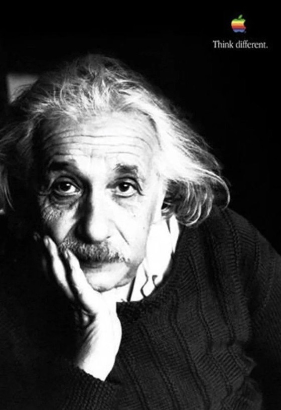 Apple Poster 1997, Think Different, Picasso, Gandhi, Einstein, Hitchcock – Paper (photo 3 of 5)