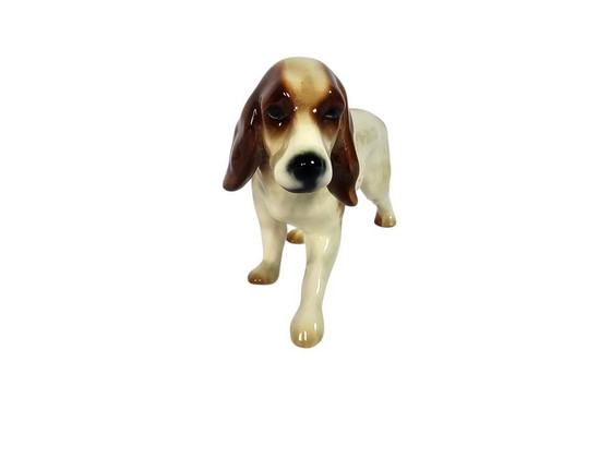 Image 1 of Cortenhof - Cocker Spaniel - statuetta - ceramica - Prodotto in Germania - terzo quarto del XX secolo