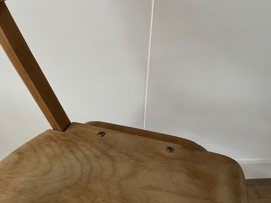 Image 1 of 4x Vintage wooden dining chairs