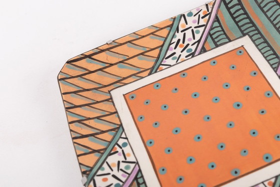 Image 1 of Assiette en porcelaine postmoderne de Dorothy Hafner