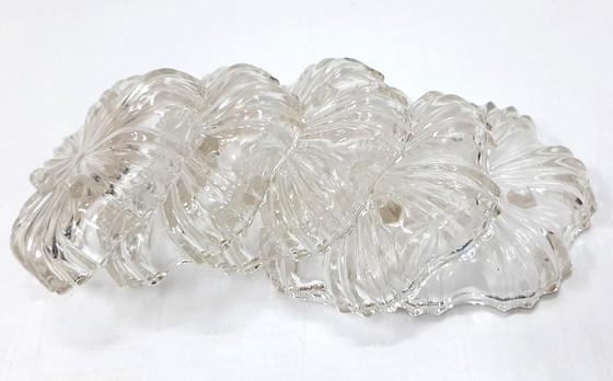 Image 1 of 5 piattini vintage in vetro per marmellata