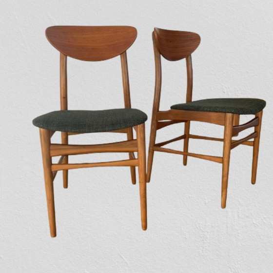 Image 1 of Dänische Designer-Esszimmerstühle