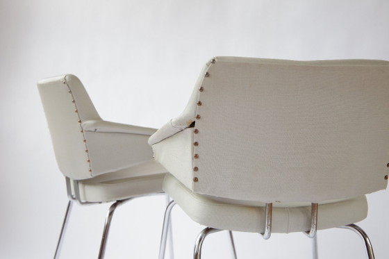 Twee Deense congresvoorzitters, Jacob Jensen voor Duba, jaren 70 – Fauteuils, Skai (photo 2 of 6)