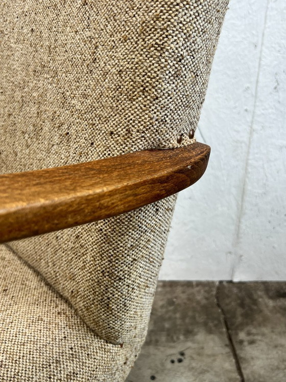 Image 1 of Vintage Teak Armchair, Germany 1970s