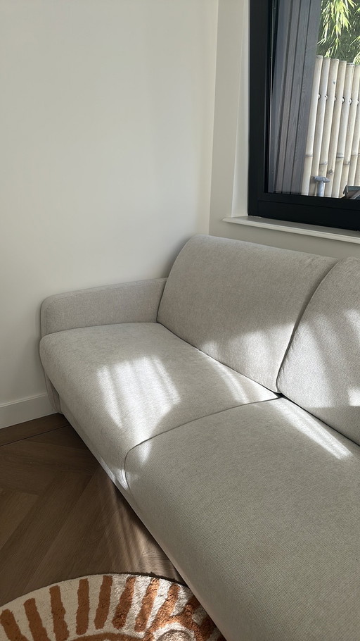 Kave Home Nuala Canapé-lit 3 places - couleur perle