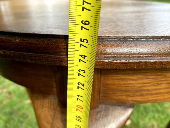 Image 1 of Mesa baja / Mesa auxiliar antigua de madera Luis XV