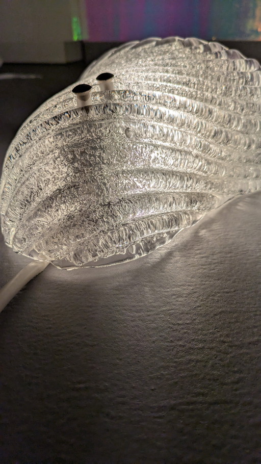 Vintage Murano-style wall lamp – Massive, 1970s