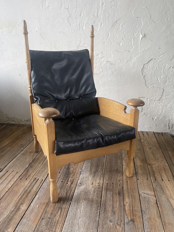 Image 1 of Siegfried by sprij throne chair brutalististik Midcentury 