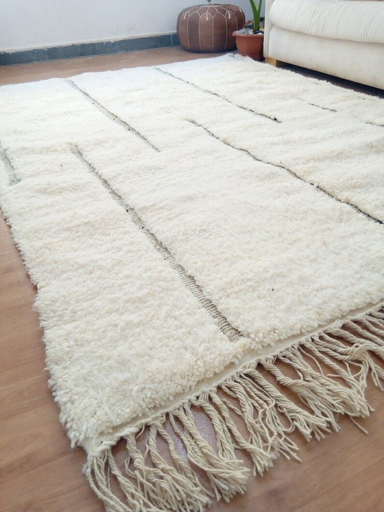 Groot Marokkaans wollen tapijt 3/4 m – Aime Té, Vloerkleden en tapijten, Wool (photo 3 of 5)