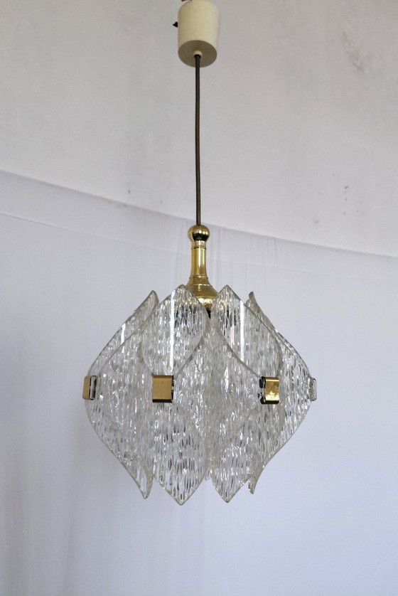 Image 1 of Marbach zestiger jaren acryl hanglamp