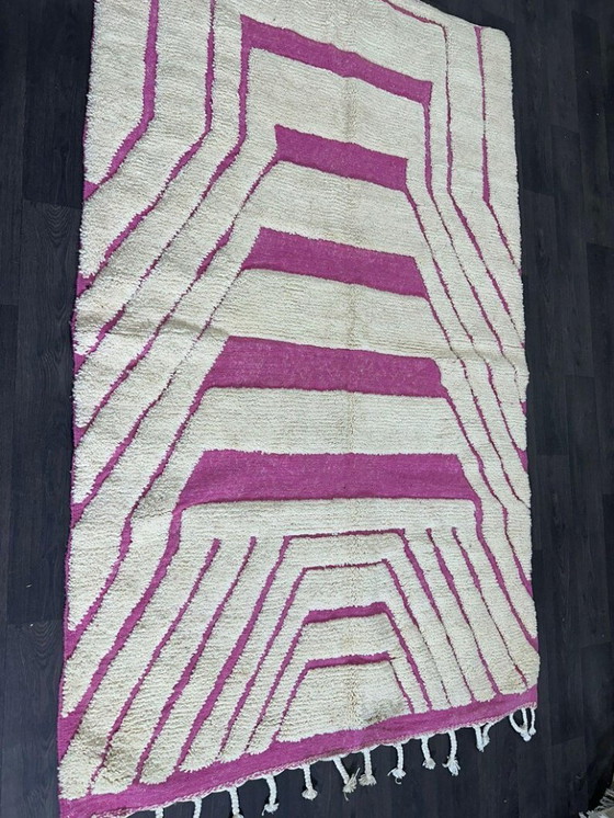 Image 1 of Tapis Beni MRIRT en laine authentique  200cmx150cm