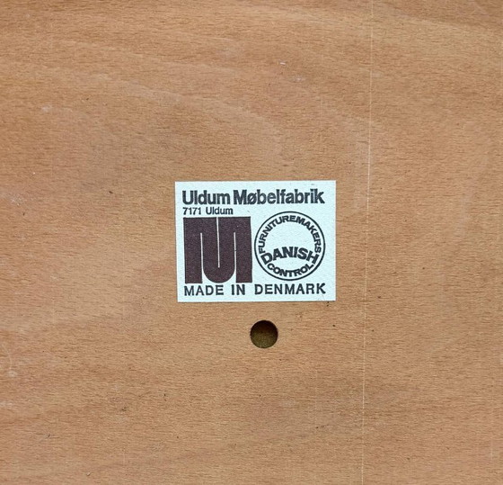 Image 1 of 6 Johannes Andersen Stühle für Uldum Møbelfabrik
