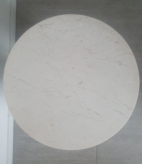 Image 1 of Authentic Design - Androgyne Marble Top Side Tables by Danielle Siggerud (Menu)