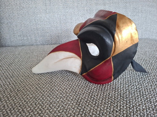 Serena Artepous Capitano Venetian mask, handmade