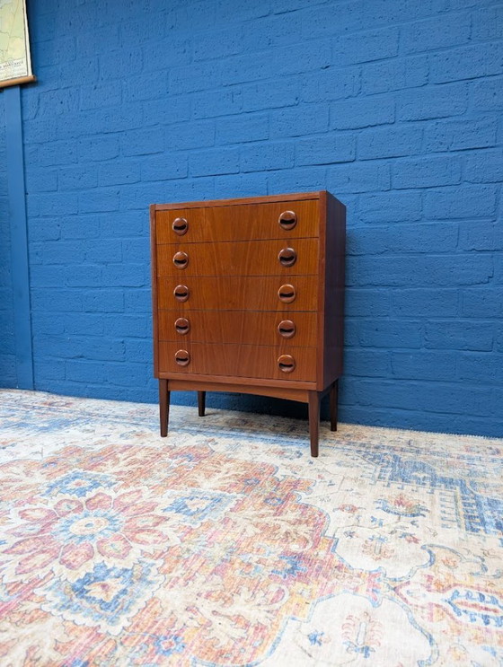 Image 1 of Vintage small chest of drawers, Danish design, 1960s