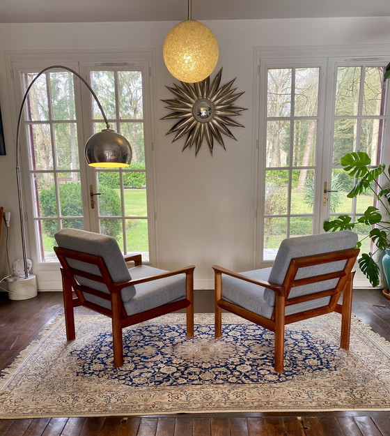 Image 1 of Coppia di poltrone danesi in teak degli anni '60