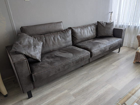 Leather Sofa – 3-5 seaters, Metal (photo 8 of 8)